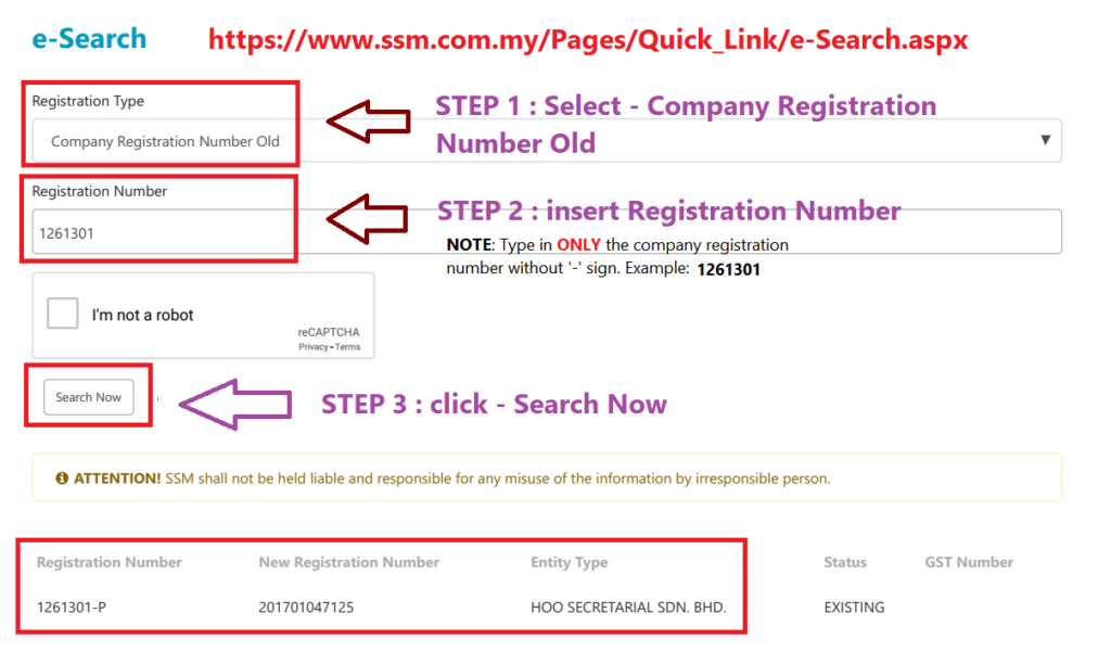 Where can I find my company registration certificate to obtain my SSM number?
