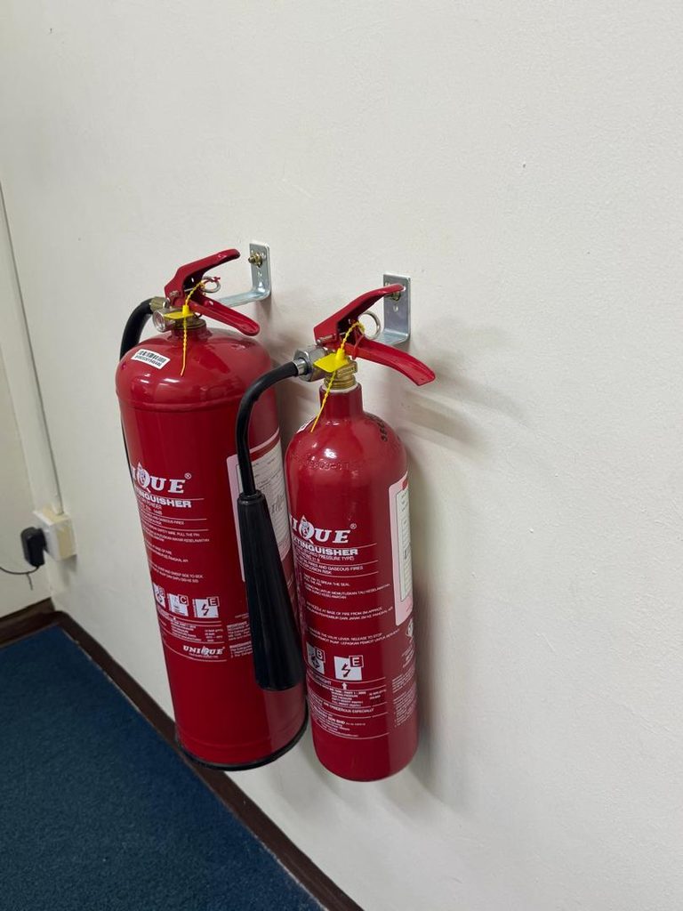 Renewal of MBDK fire extinguishers